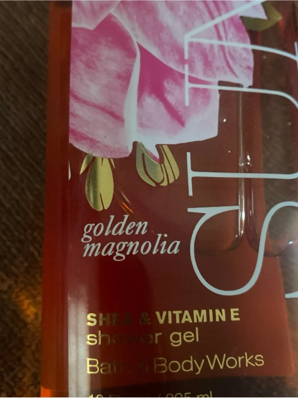 Bath & Body Works Golden Magnolia Shower Gel — Retired Scent